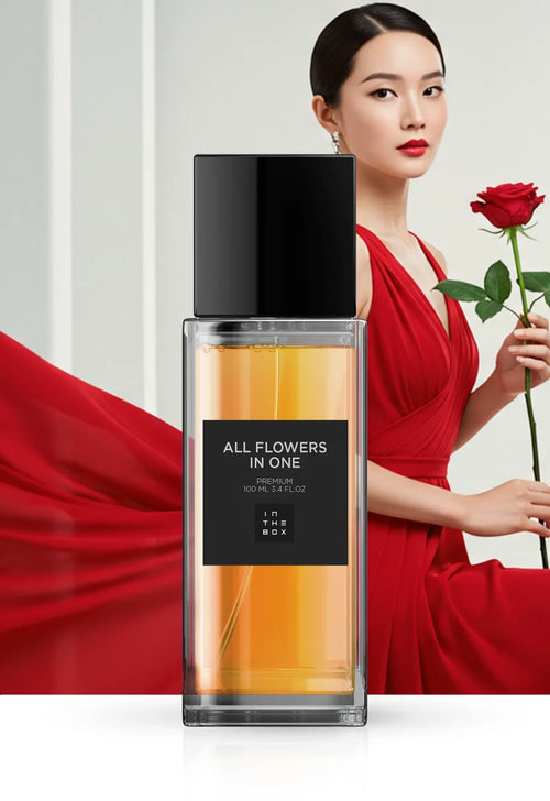 Frasco do perfume All Flowers In One 100ml da In The Box.