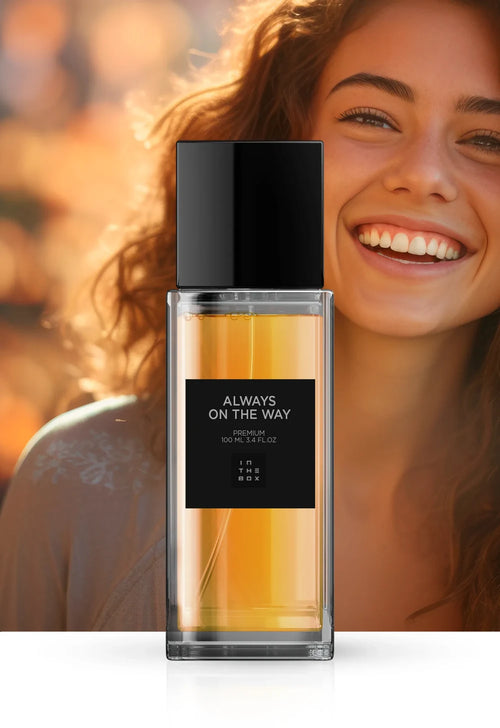 Frasco do perfume Always On The Way 100ml da In The Box.