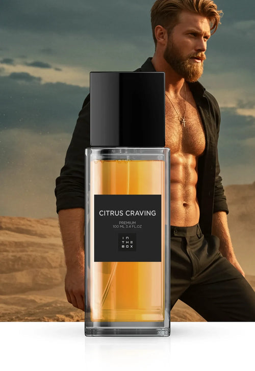 Frasco do perfume Citrus Craving 100ml da In The Box.
