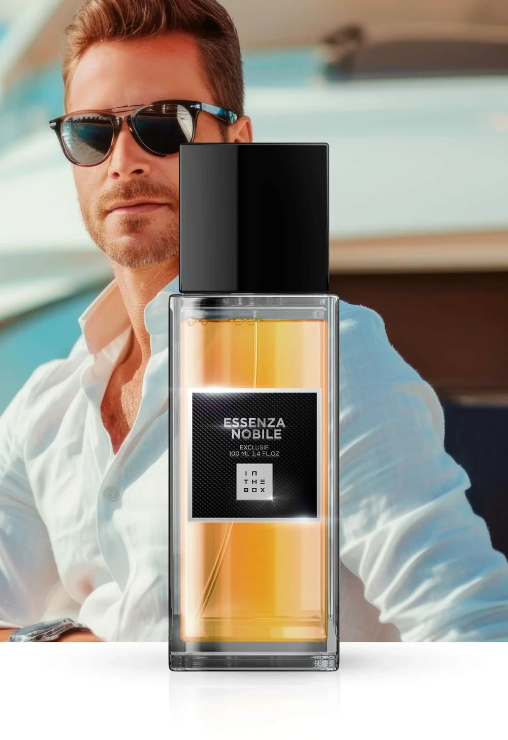 Frasco do perfume Essenza Nobile 100ml da In The Box.