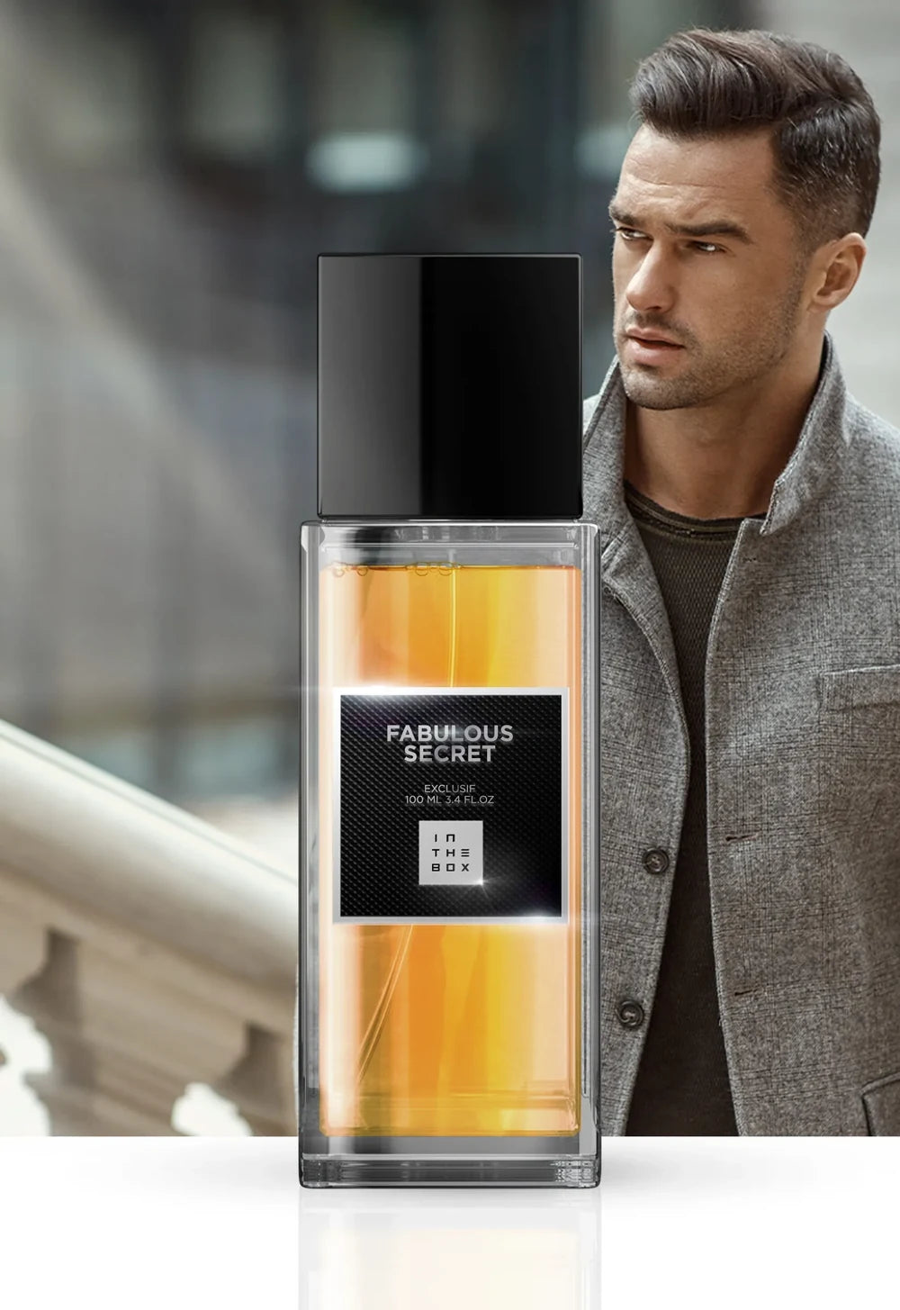 Frasco do perfume Fabulous Secret 100ml da In The Box.