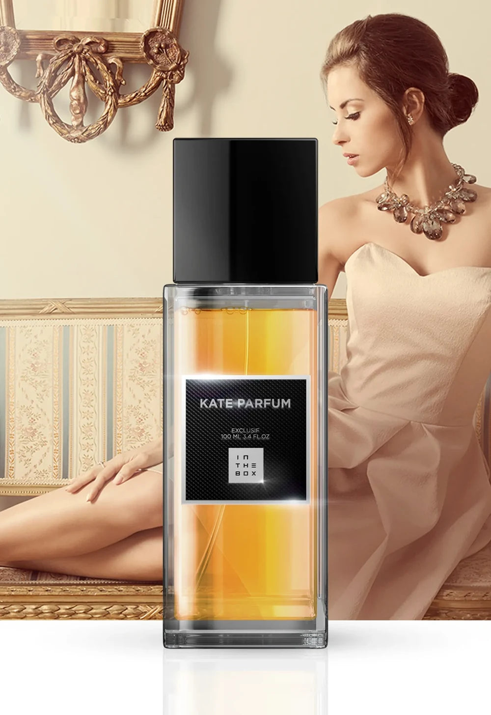 Frasco do perfume Kate Parfum 100ml da In The Box.
