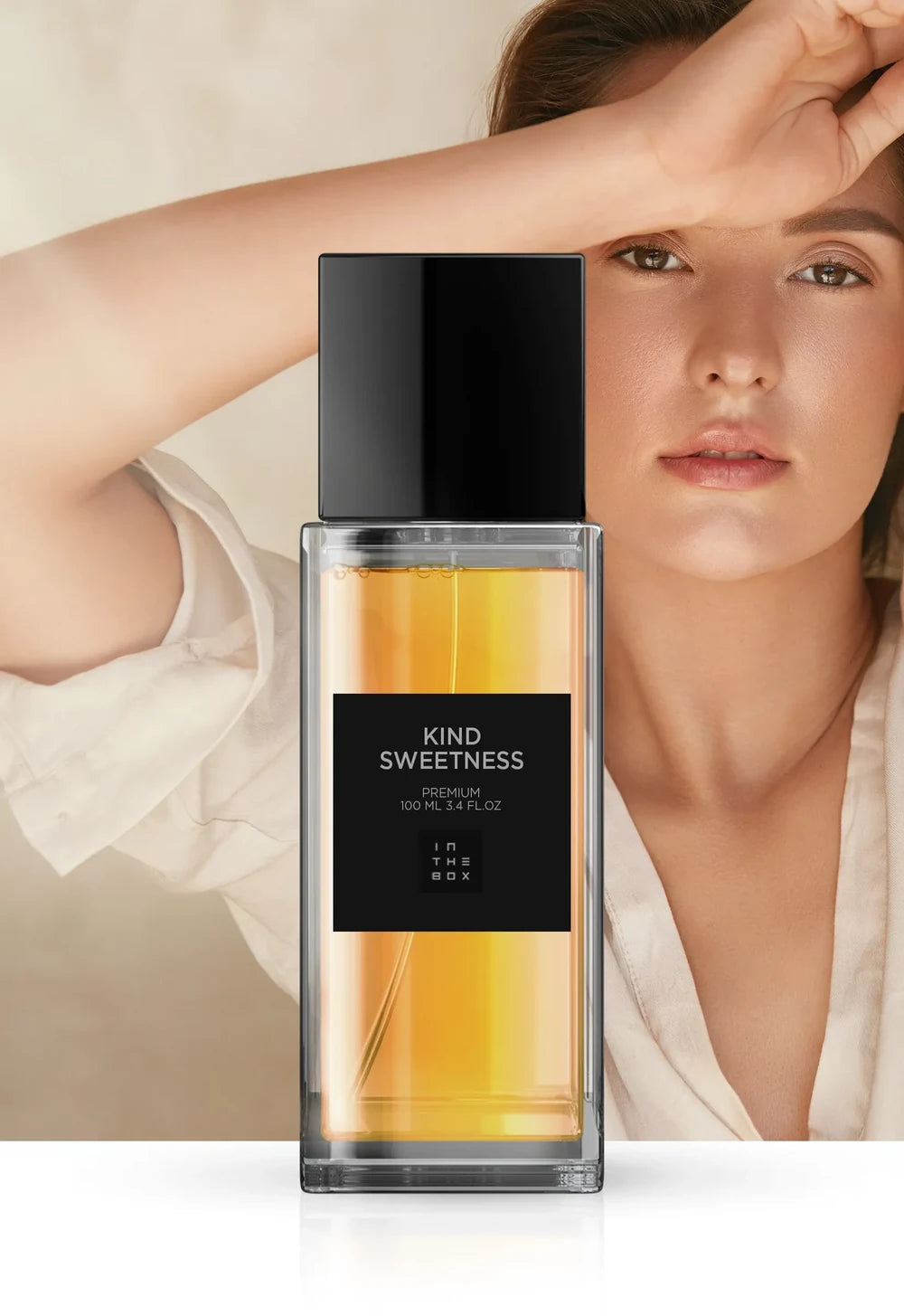 Frasco do perfume Kind Sweetness 100ml da In The Box.