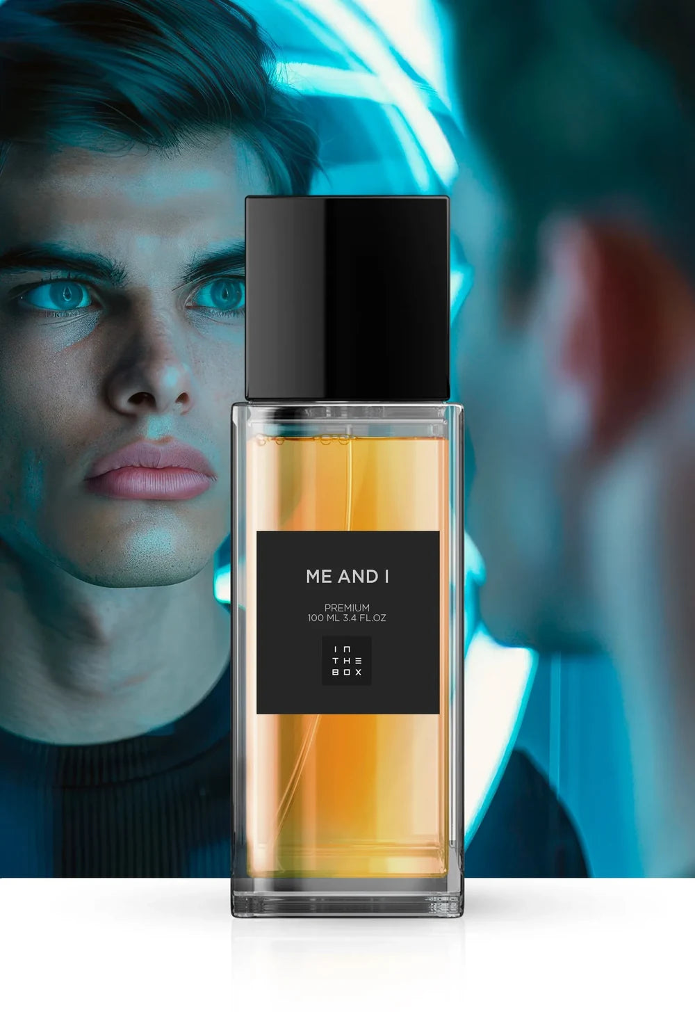 Frasco do perfume Me And I 100ml da In The Box.