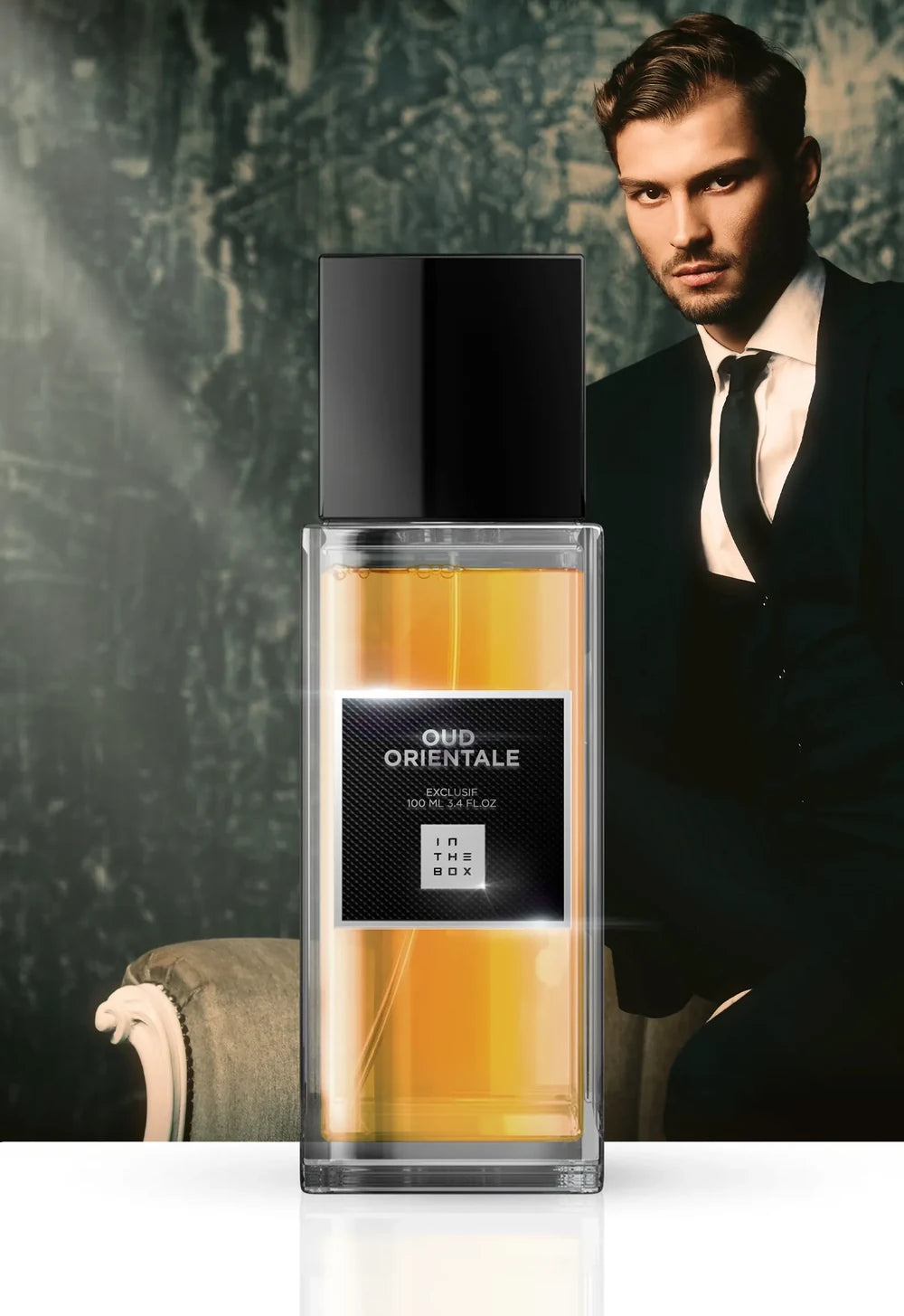 Frasco do perfume Oud Orientale 100ml da In The Box.