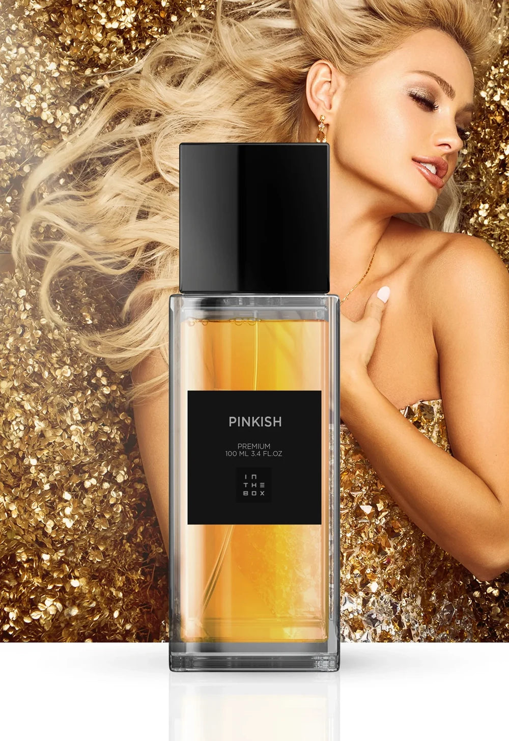 Frasco do perfume Pinkish 100ml da In The Box.