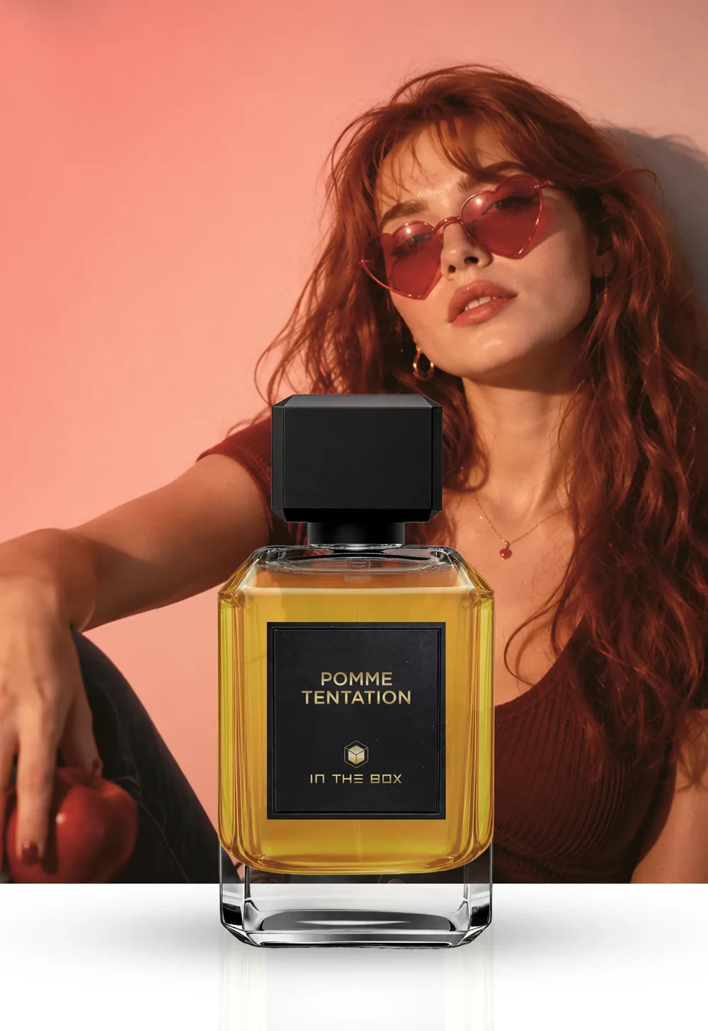 Frasco do perfume Pomme Tentation 100ml da In The Box.