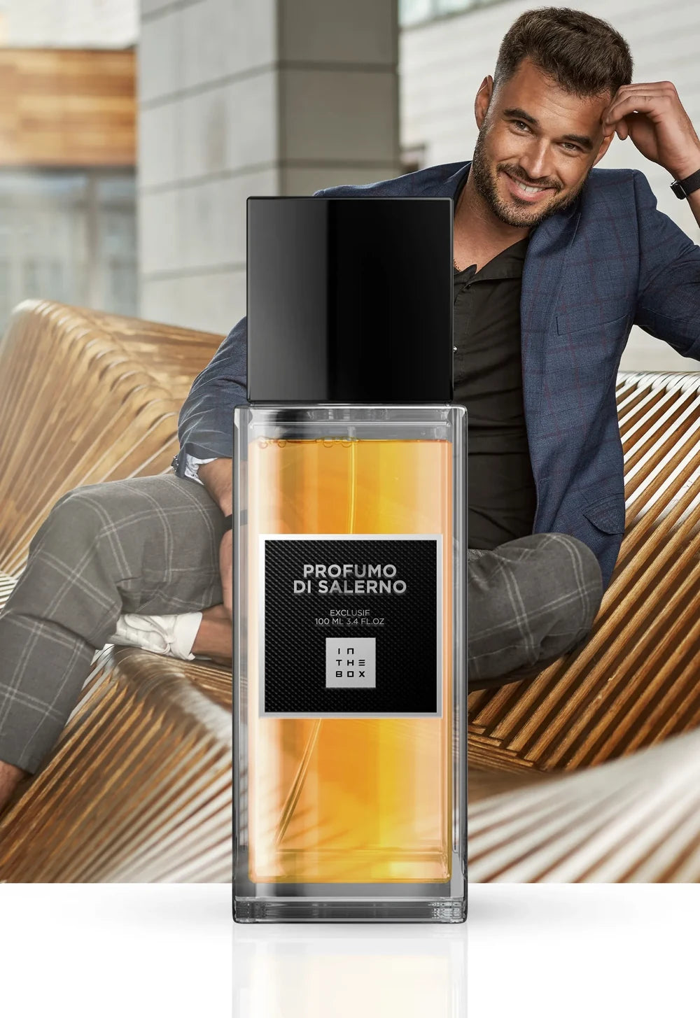 Frasco do perfume Profumo Di Salerno 100ml da In The Box.