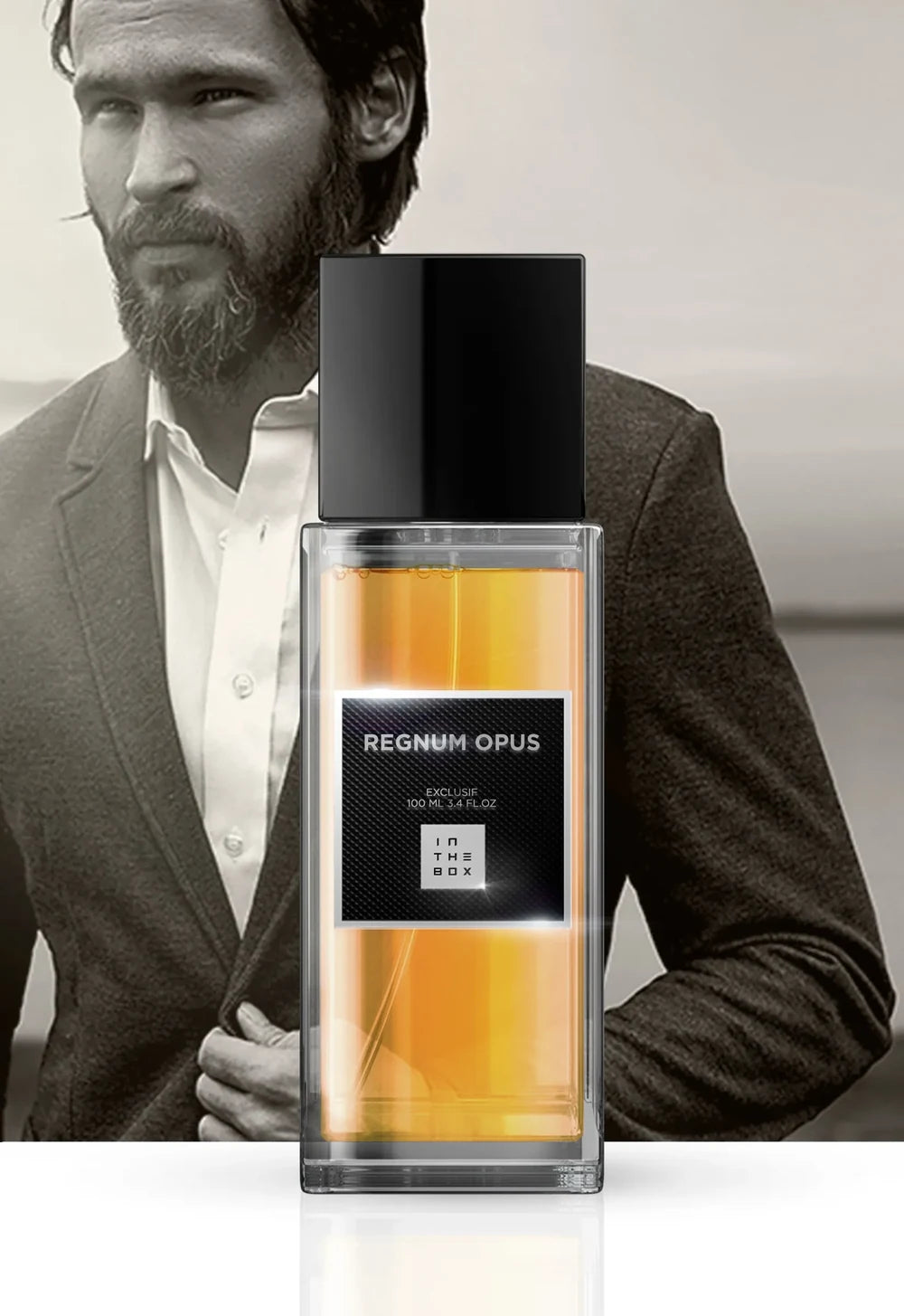Frasco do perfume Regnum Opus 100ml da In The Box.