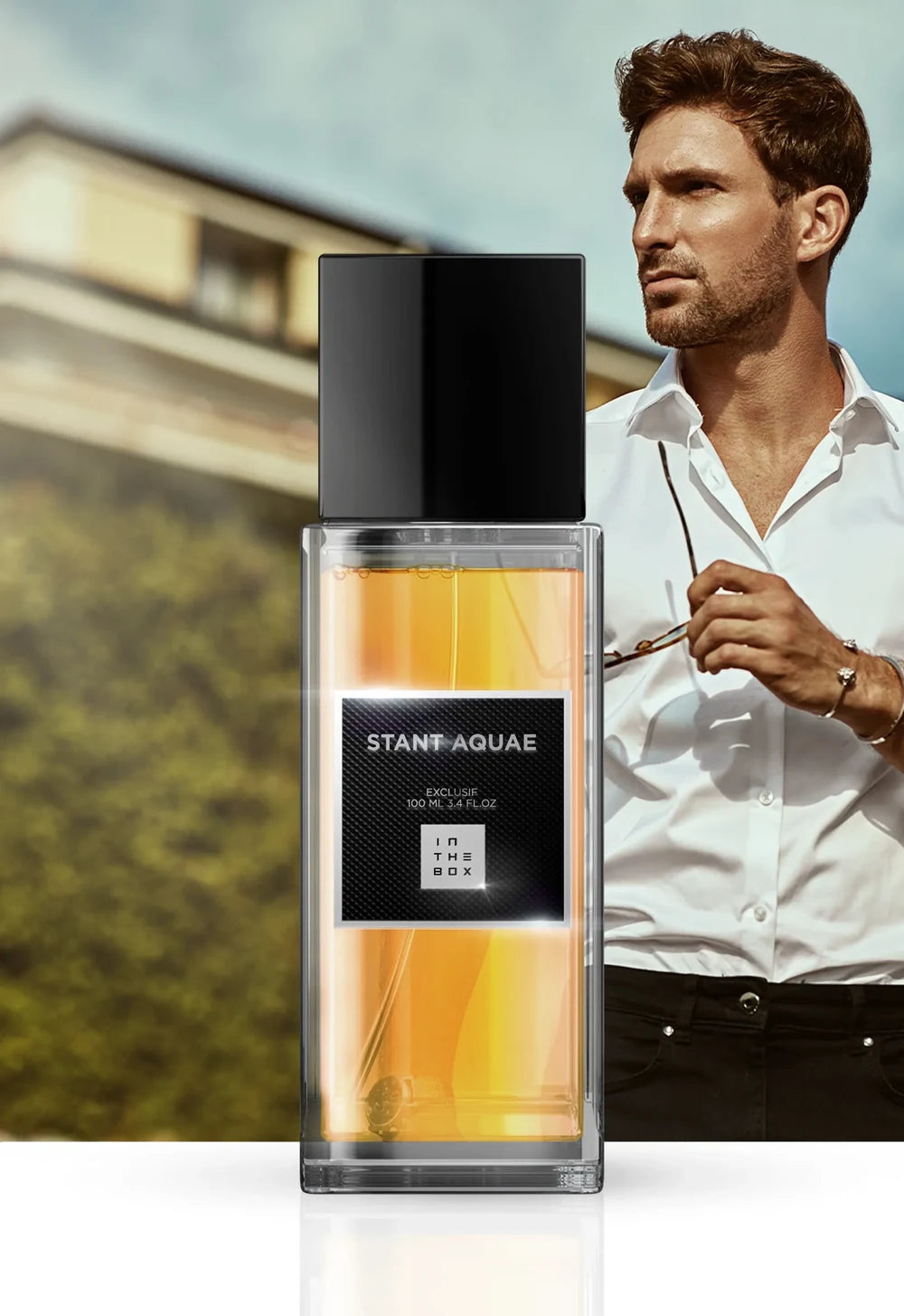 Frasco do perfume Stant Aquae 100ml da In The Box.