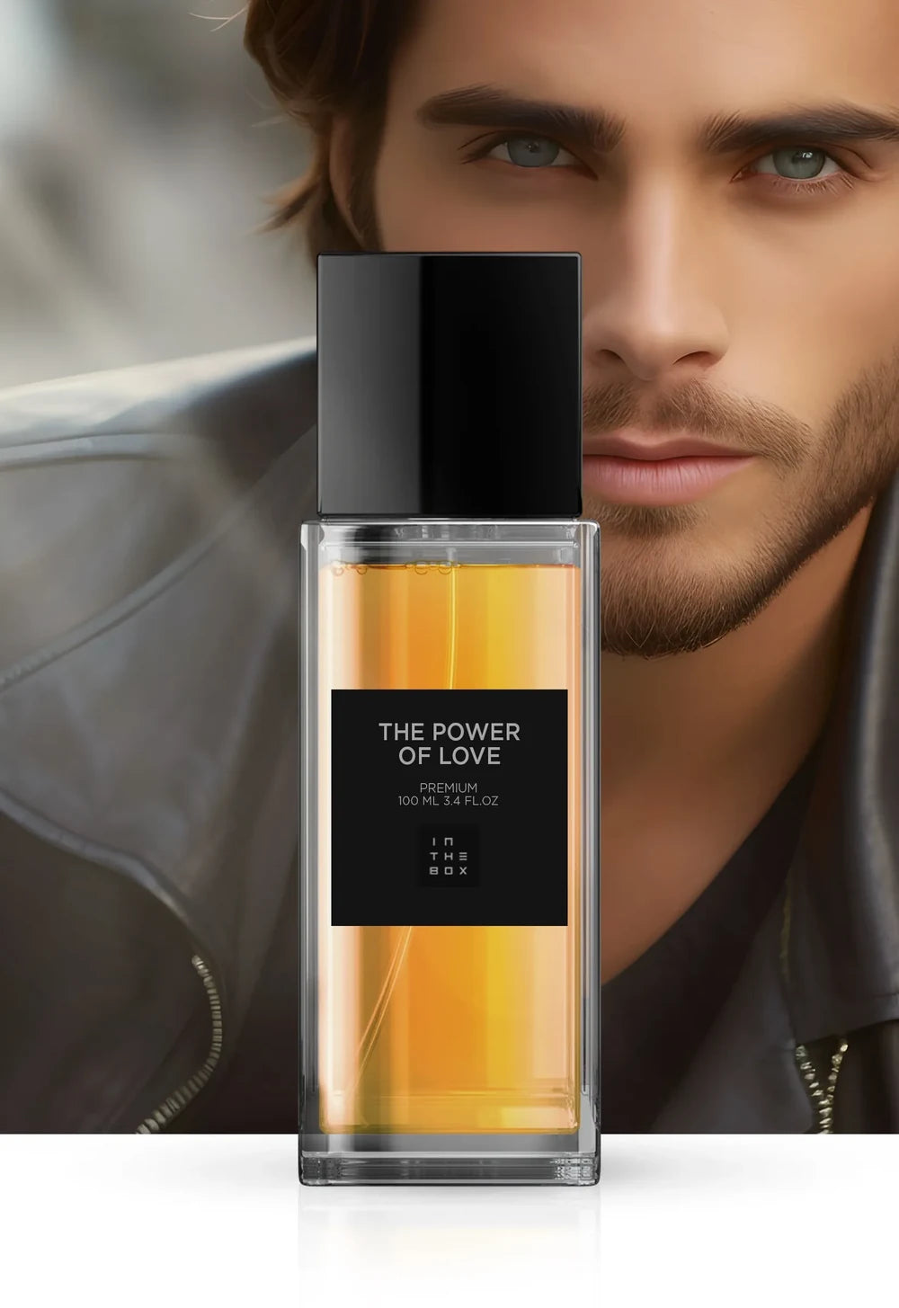 Frasco do perfume The Power of Love 100ml da In The Box.