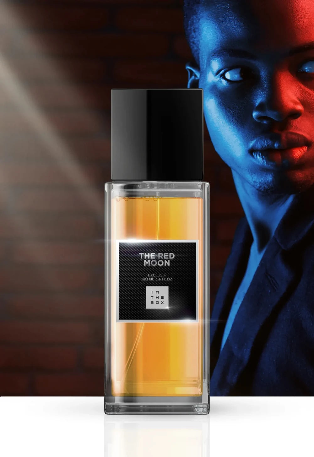 Frasco do perfume The Red Moon 100ml da In The Box.