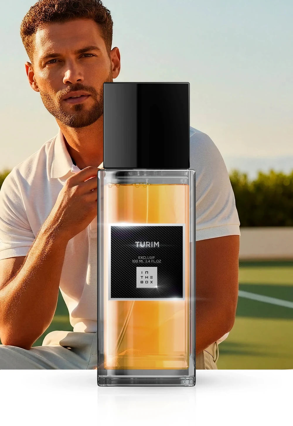 Frasco do perfume Turim 100ml da In The Box.
